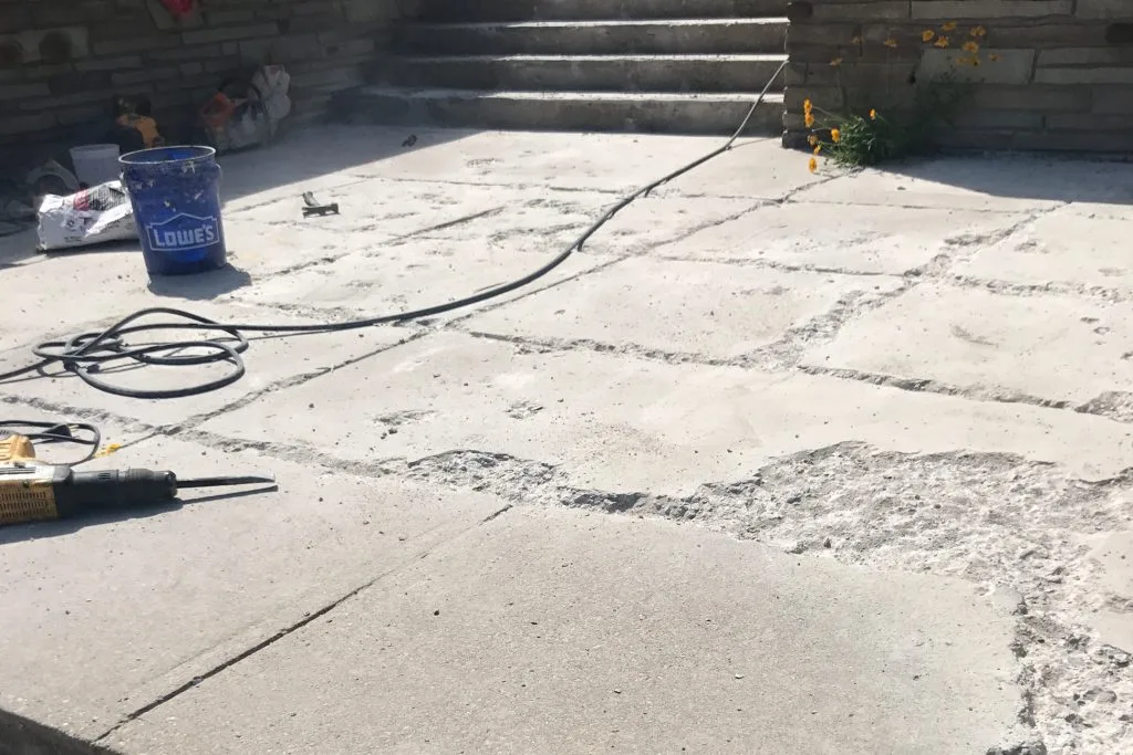 Oakville Church concrete overlay and surface restoration